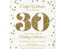 37 Online Glitter Birthday Invitation Template Now for Glitter Birthday Invitation Template
