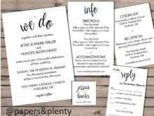 37 Printable Wedding Invitation Information Insert Template in Word for Wedding Invitation Information Insert Template