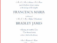 37 Standard Wedding Invitation Template Doc Download by Wedding Invitation Template Doc