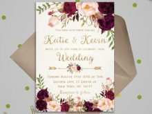 38 Best Blank Wedding Invitation Card Template Formating by Blank Wedding Invitation Card Template