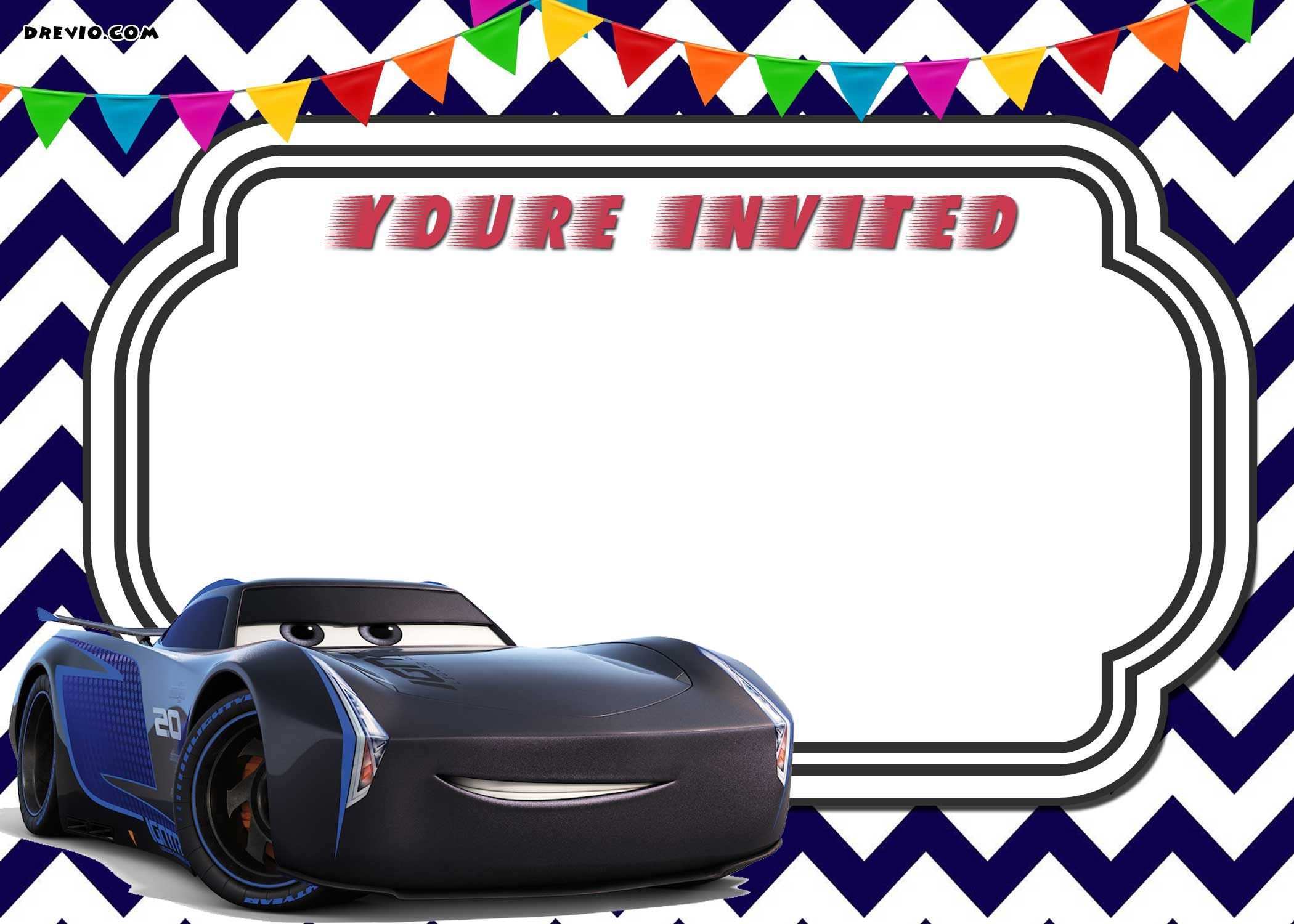 38 Best Cars Birthday Invitation Template Free Download Formating by Cars Birthday Invitation Template Free Download
