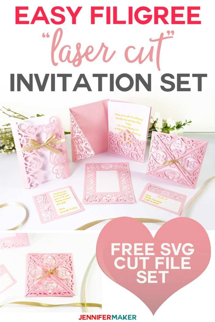 Free Free 293 Template Free Wedding Invitation Svg Files For Cricut SVG PNG EPS DXF File