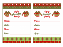 38 Creative Ugly Sweater Party Invitation Template Free Word Download with Ugly Sweater Party Invitation Template Free Word