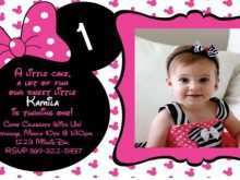 38 Free Birthday Invitation Template Minnie Mouse For Free with Birthday Invitation Template Minnie Mouse
