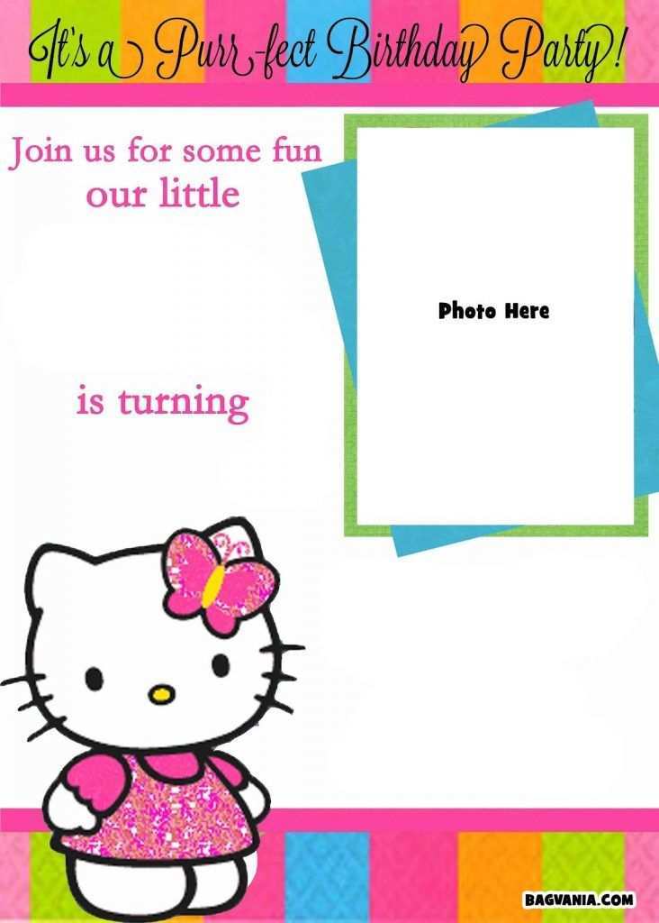 38 Online Hello Kitty Birthday Invitation Card Template Free PSD File for Hello Kitty Birthday Invitation Card Template Free