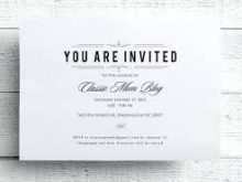 38 Printable Formal Invitation Card Samples Maker with Formal Invitation Card Samples