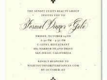 38 The Best Word Formal Invitation Template Download for Word Formal Invitation Template