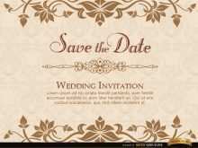 39 Best Wedding Invitation Vector Template PSD File with Wedding Invitation Vector Template