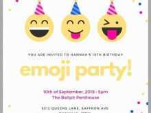 39 Customize Our Free Birthday Invitation Template Emoji Maker by Birthday Invitation Template Emoji