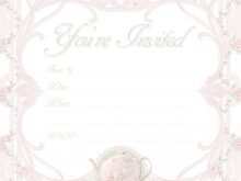 39 Customize Our Free Victorian Tea Party Invitation Template Maker by Victorian Tea Party Invitation Template