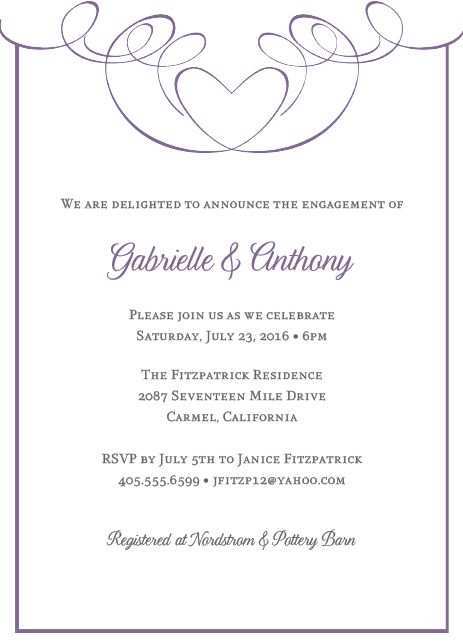 39 Free Engagement Party Invitation Template Layouts for Engagement Party Invitation Template