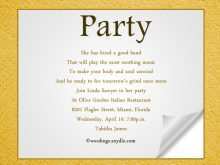 39 Free Party Invitation Template Text in Photoshop with Party Invitation Template Text