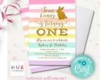 39 Free Printable Bunny Birthday Invitation Template Free for Ms Word for Bunny Birthday Invitation Template Free