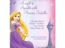 39 How To Create Rapunzel Birthday Invitation Template For Free by Rapunzel Birthday Invitation Template