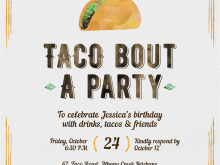 39 How To Create Taco Party Invitation Template Templates with Taco Party Invitation Template