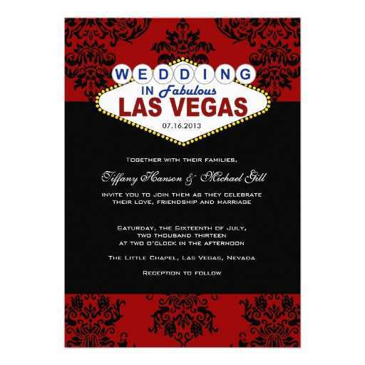 39 How To Create Vegas Wedding Invitation Template Download for Vegas Wedding Invitation Template