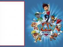 39 Report Paw Patrol Birthday Invitation Template Free With Stunning Design by Paw Patrol Birthday Invitation Template Free