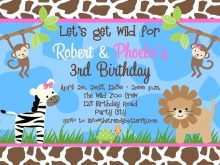 40 Adding Zoo Birthday Invitation Template Formating by Zoo Birthday Invitation Template