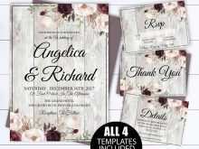 40 Best Rustic Wedding Invitation Template in Photoshop with Rustic Wedding Invitation Template