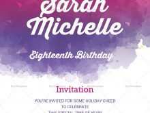 40 Create Example Of Invitation Card For Debut Layouts with Example Of Invitation Card For Debut