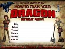 40 Creating How To Train Your Dragon Birthday Invitation Template Now with How To Train Your Dragon Birthday Invitation Template