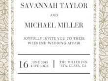 40 Creating Wedding Invitation Template Card With Stunning Design by Wedding Invitation Template Card