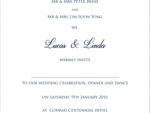 40 Creative Example Of Wedding Invitation Card Wording Layouts for Example Of Wedding Invitation Card Wording