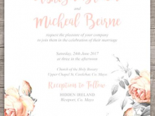 Adobe Illustrator Wedding Invitation Template