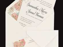 40 Free Printable Wedding Invitation Envelope Setup Templates by Wedding Invitation Envelope Setup