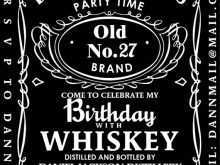 40 Standard Jack Daniels Birthday Invitation Template Free Now by Jack Daniels Birthday Invitation Template Free
