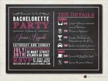 Blank Chalkboard Invitation Template