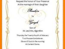 41 Blank Invitation Card Name Format Templates with Invitation Card Name Format