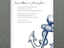 41 Creative Nautical Wedding Invitation Template Free in Word for Nautical Wedding Invitation Template Free