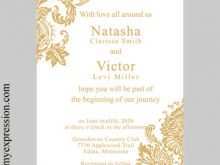 41 Customize Our Free Gold Wedding Invitation Template Maker by Gold Wedding Invitation Template