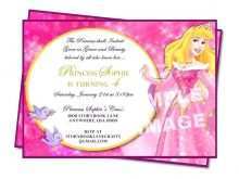 Birthday Invitation Template Princess