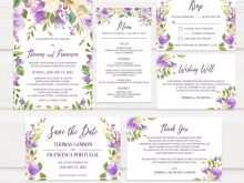 41 Format Watercolor Floral Wedding Invitation Template For Free with Watercolor Floral Wedding Invitation Template