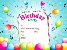 41 Free Printable Birthday Invitation Template Child for Ms Word for Birthday Invitation Template Child