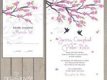 41 Online Cherry Blossom Wedding Invitation Template Now by Cherry Blossom Wedding Invitation Template