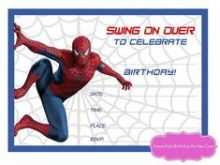 41 Standard Spiderman Birthday Invitation Template PSD File for Spiderman Birthday Invitation Template