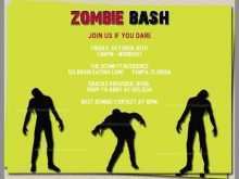 42 Create Free Zombie Party Invitation Template Download with Free Zombie Party Invitation Template