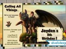 42 Create How To Train Your Dragon Birthday Invitation Template in Photoshop with How To Train Your Dragon Birthday Invitation Template