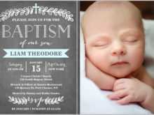42 Creative Example Of Baptismal Invitation Card With Stunning Design with Example Of Baptismal Invitation Card