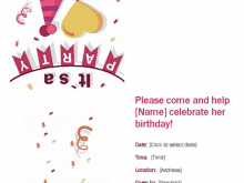 42 Customize Birthday Invitation Sms Format in Photoshop for Birthday Invitation Sms Format