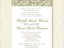 42 Customize Our Free Formal Invitation Card Designs for Ms Word with Formal Invitation Card Designs