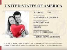 42 Free Printable Free Passport Wedding Invitation Template Download for Free Passport Wedding Invitation Template