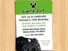 42 How To Create Xbox Party Invitation Template for Ms Word for Xbox Party Invitation Template