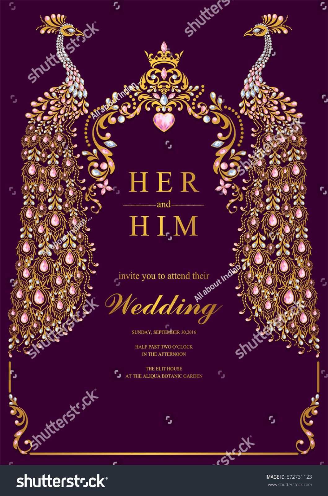 42 Online Indian Wedding Invitation Template in Word with Indian