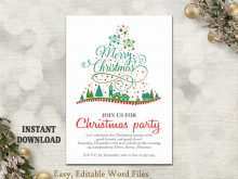 42 Printable Christmas Party Invitation Template Editable With Stunning Design for Christmas Party Invitation Template Editable