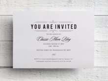 42 Printable Formal Event Invitation Template Now for Formal Event Invitation Template