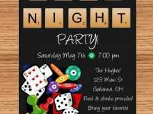 42 Report Game Night Party Invitation Template Photo by Game Night Party Invitation Template
